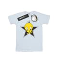 Miniatyrbillede 1 af 5: Looney Tunes Girls Tweety Pie Star Cotton T-Shirt
