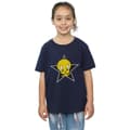Miniatyrbillede 2 af 5: Looney Tunes Girls Tweety Pie Star Cotton T-Shirt