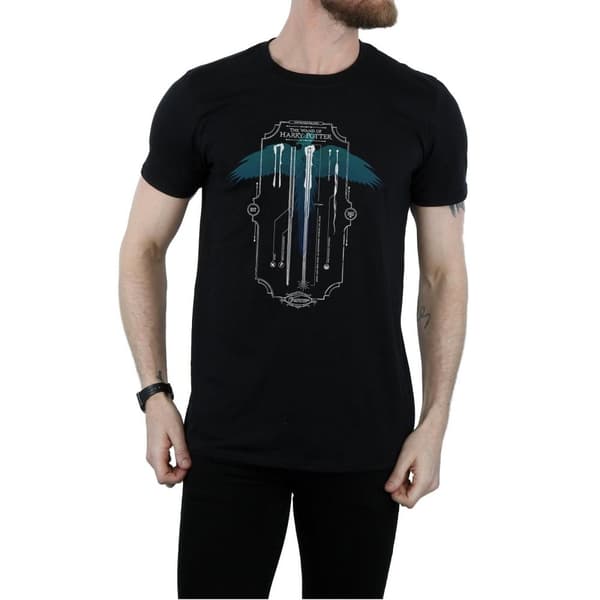 Harry Potter Mens Garrick Ollivander The Wand T-Shirt