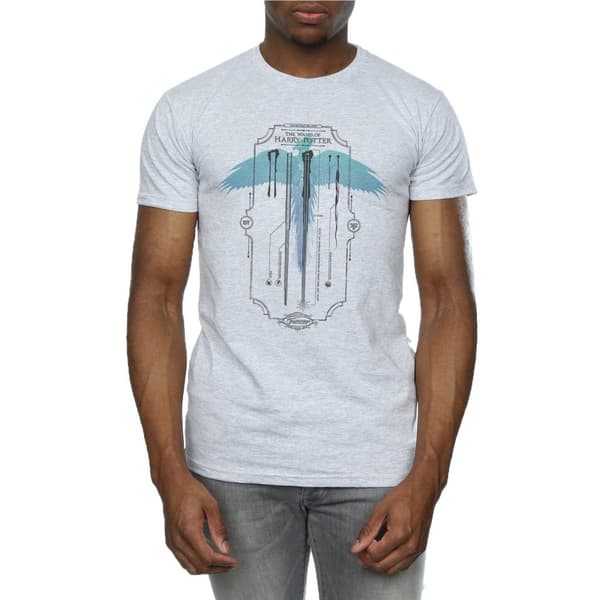 Harry Potter Mens Garrick Ollivander The Wand T-Shirt