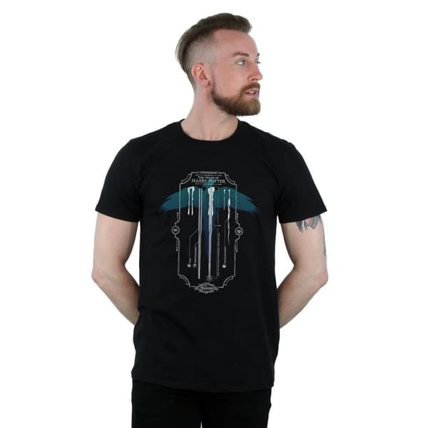 Harry Potter Mens Garrick Ollivander The Wand T-Shirt