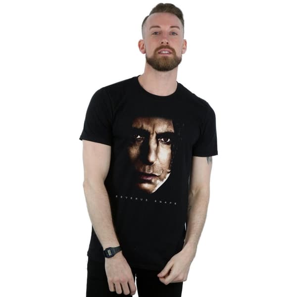 Harry Potter Mens Severus Snape Portrait T-Shirt