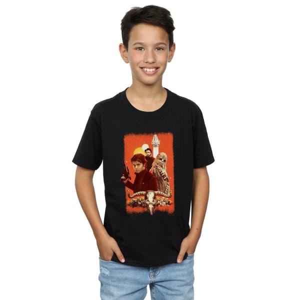 Star Wars Boys Solo Trio Paint T-Shirt