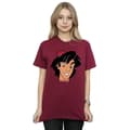 Miniatyrbild 2 av 3: Disney Dam/Tjej Aladdin Headshot Boyfriend T-shirt i bomull