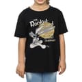 Miniatyrbild 3 av 5: Looney Tunes Wile E Coyote Rocket Board T-shirt i bomull för flickor