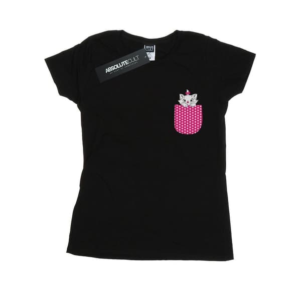Disney Dam/Tjej Aristocats Marie Chest T-shirt i bomull