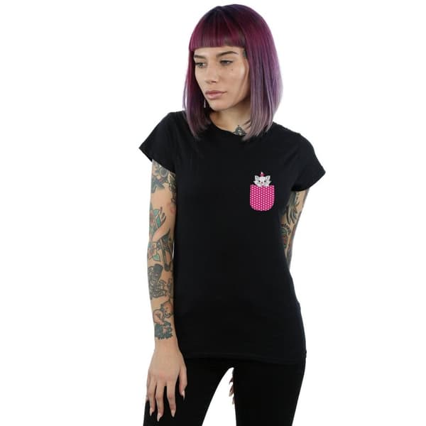 Disney Dam/Tjej Aristocats Marie Chest T-shirt i bomull