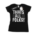Miniatyrbild 1 av 5: Looney Tunes Dam/Tjej That´s All Folks Text Bomulls-T-shirt