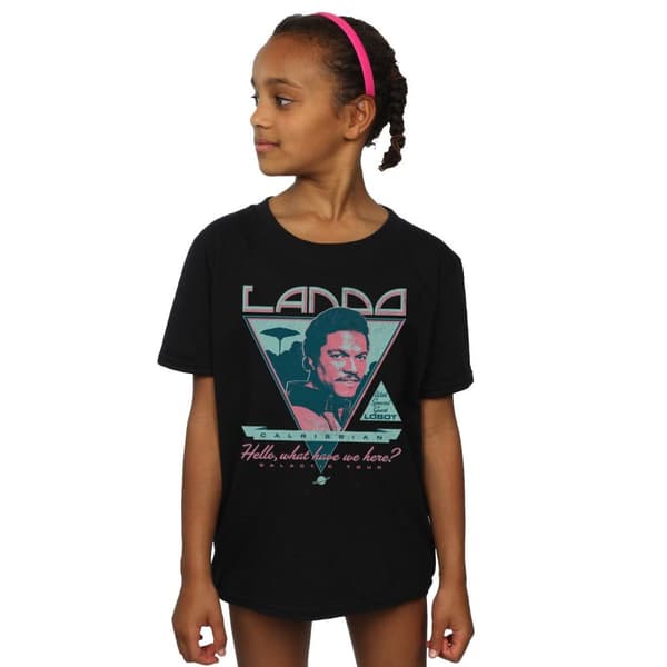 Star Wars Girls Lando Calrissian Rock Poster Cotton T-Shirt