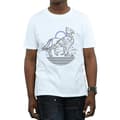 Miniatyrbillede 3 af 5: Harry Potter Boys Buckbeak Line Art T-Shirt