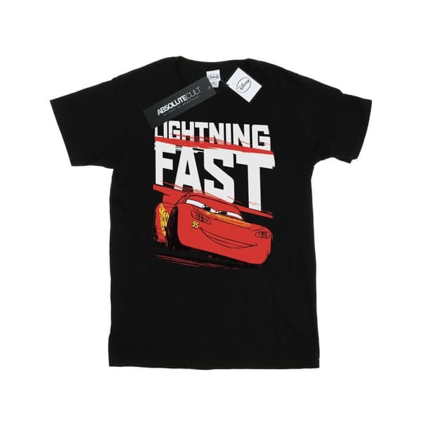 Disney Mens Cars Lightning Fast T-Shirt