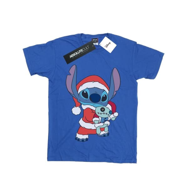 Disney Lilo And Stitch Stitch Christmas T-shirt i bomull för flickor