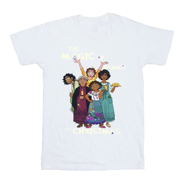 Disney Girls Encanto Magic Of Family Cotton T-Shirt