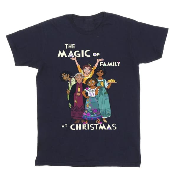 Disney Girls Encanto Magic Of Family Cotton T-Shirt