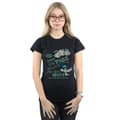 Miniatyrbild 2 av 3: Disney Dam/Tjej Tre små grisar som är rädda för den stora stygga vargen T-shirt i bomull