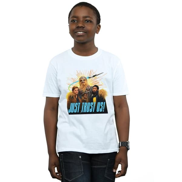 Star Wars Boys Solo Just Trust Us T-Shirt
