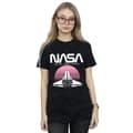 Miniatyrbilde 2 av 3: NASA Womens/Ladies Space Shuttle Sunset Cotton Boyfriend T-Shirt