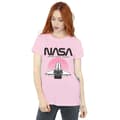 Miniatyrbilde 2 av 3: NASA Womens/Ladies Space Shuttle Sunset Cotton Boyfriend T-Shirt