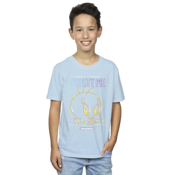 Looney Tunes Tweety Glitch T-shirt för pojkar