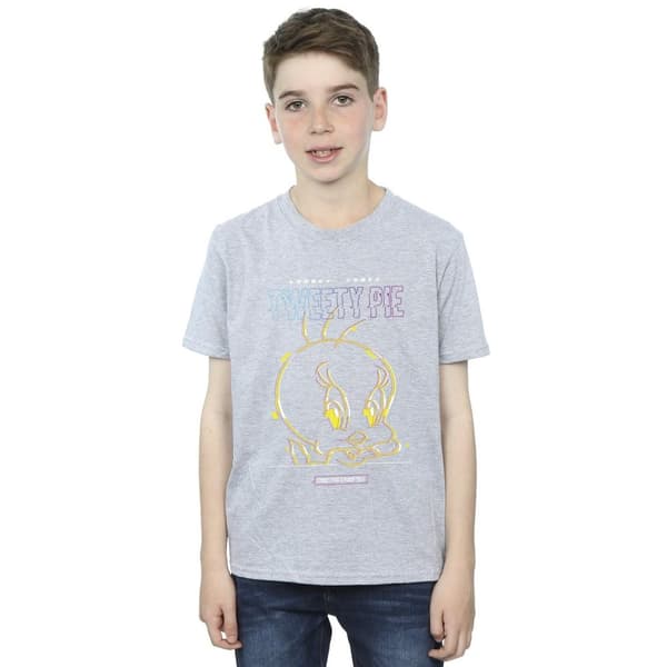Looney Tunes Tweety Glitch T-shirt för pojkar