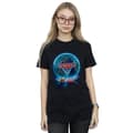 Miniatyrbillede 2 af 3: Disney Womens/Ladies Cars Globe Movie Poster Cotton Boyfriend T-Shirt