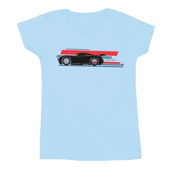 Disney Dam/Tjej Cars Jackson Storm Stripes T-shirt i bomull