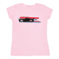 Miniatyrbild 1 av 2: Disney Dam/Tjej Cars Jackson Storm Stripes T-shirt i bomull