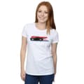 Miniatyrbild 2 av 5: Disney Dam/Tjej Cars Jackson Storm Stripes T-shirt i bomull