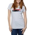 Miniatyrbild 3 av 5: Disney Dam/Tjej Cars Jackson Storm Stripes T-shirt i bomull