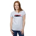 Miniatyrbild 2 av 5: Disney Dam/Tjej Cars Jackson Storm Stripes T-shirt i bomull