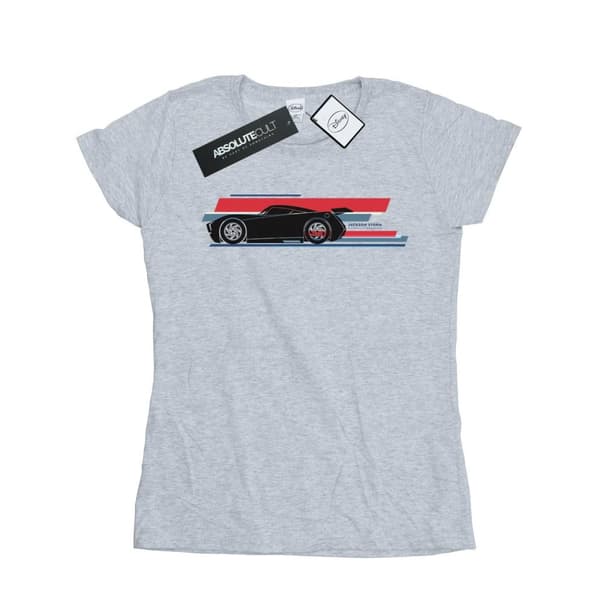 Disney Dam/Tjej Cars Jackson Storm Stripes T-shirt i bomull