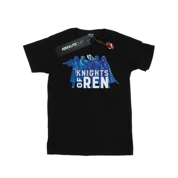 Star Wars: The Rise of Skywalker Girls Star Wars The Rise Of Skywalker Knights Of Ren Glitch Cotton T-Shirt Black 3-4 Years