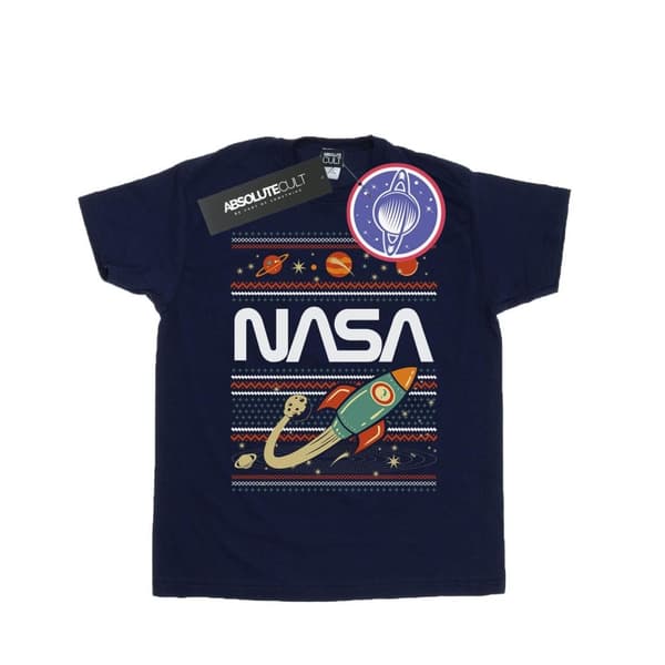 NASA Boys Fair Isle T-Shirt