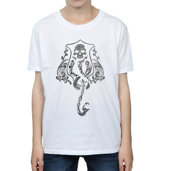 Harry Potter Boys Dark Mark Crest T-Shirt