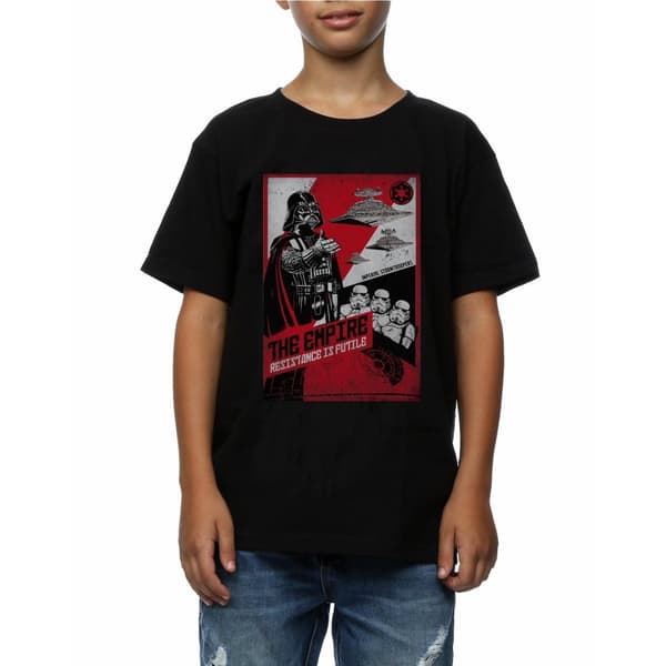 Star Wars Boys Resistance Is Futile T-Shirt