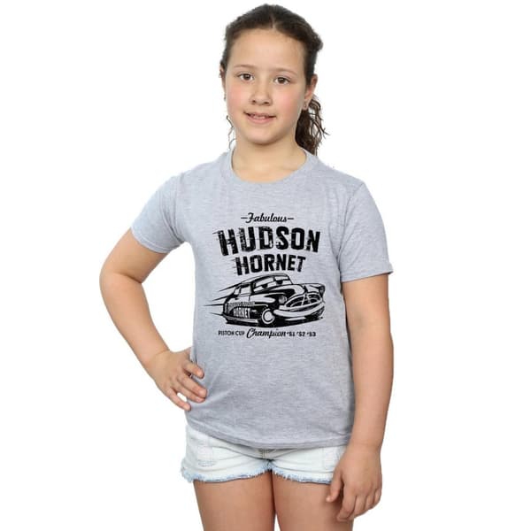 Disney Girls Cars Hudson Hornet Cotton T-Shirt