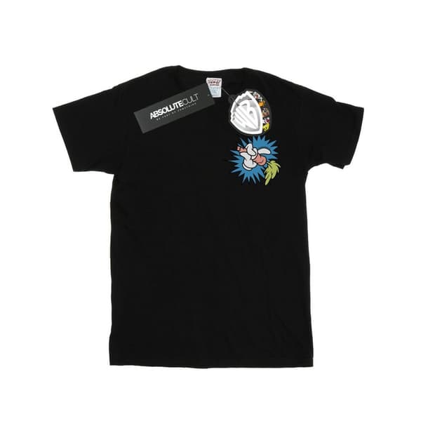 Looney Tunes T-shirt i bomull med brösttryck - flickor Bugs Bunny Carrot