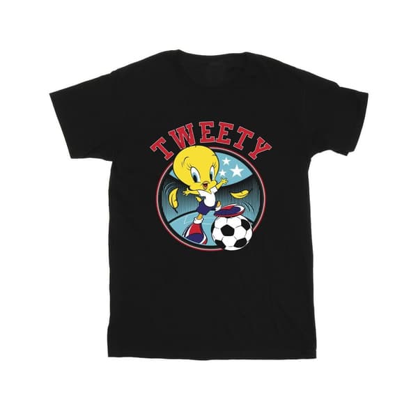 Looney Tunes Tweety Football Circle T-shirt för herrar