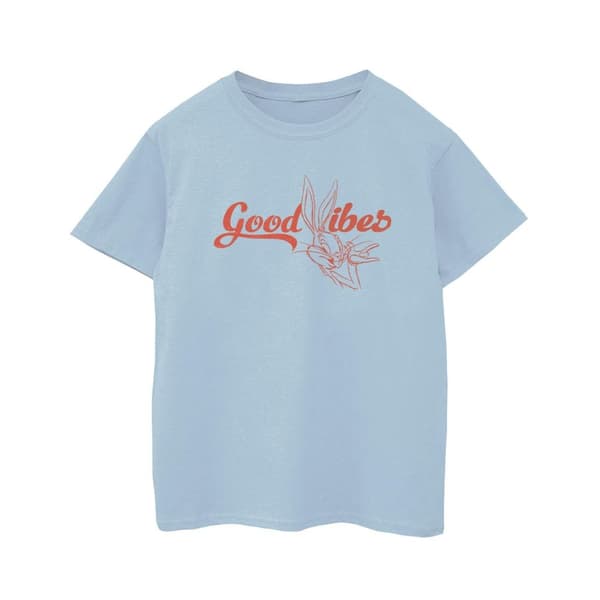 Looney Tunes T-shirt för pojkar Bugs Bunny Good Vibes