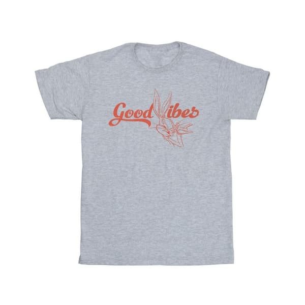 Looney Tunes T-shirt för pojkar Bugs Bunny Good Vibes