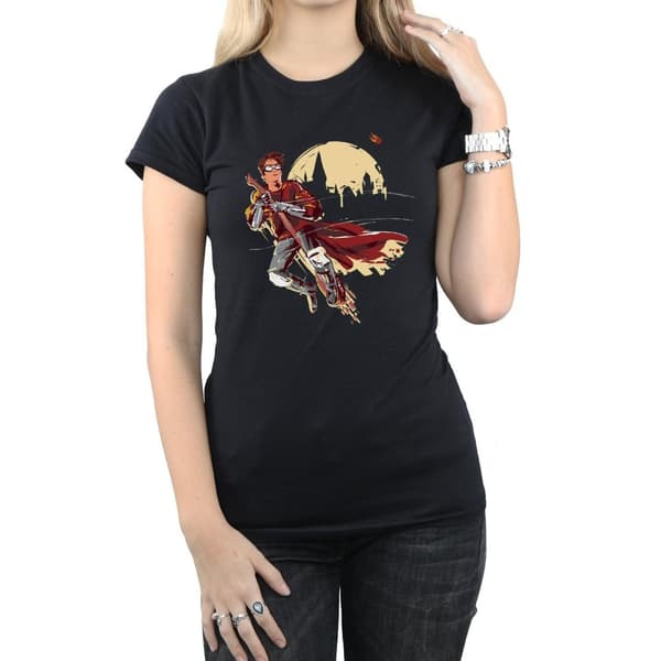 Harry Potter Womens/Ladies Quidditch Seeeker Cotton T-Shirt