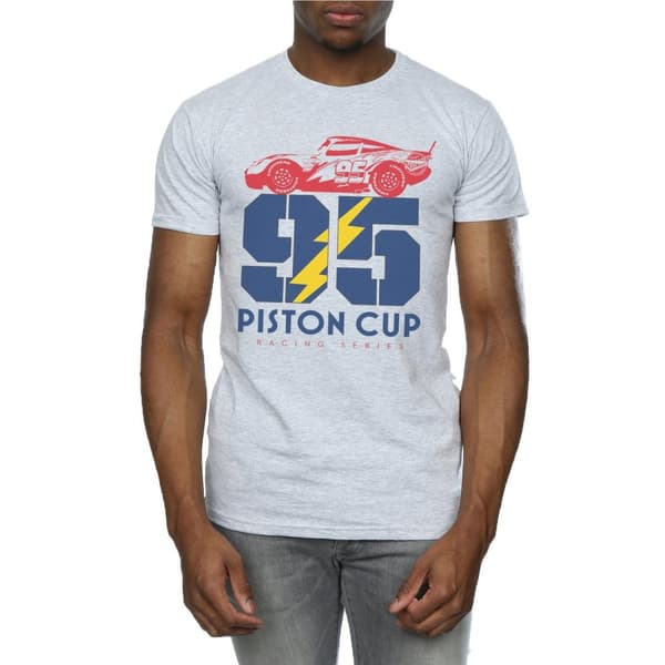 Disney Mens Cars Piston Cup 95 T-Shirt