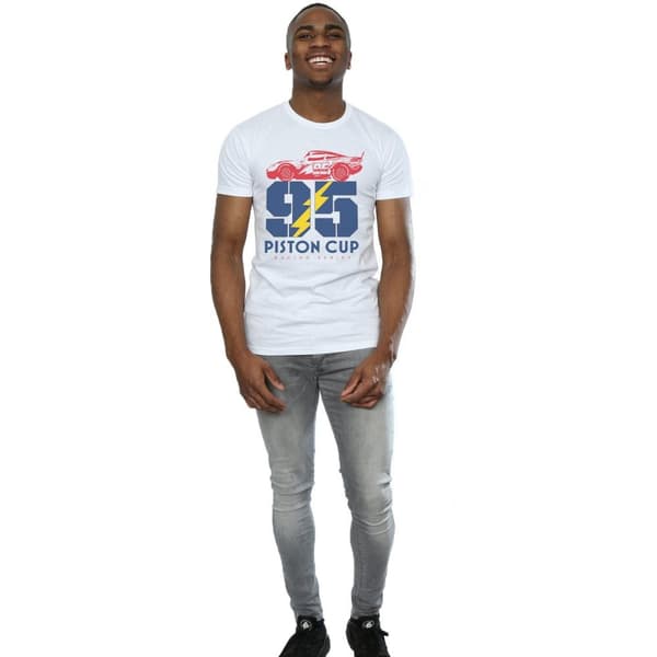 Disney Mens Cars Piston Cup 95 T-Shirt