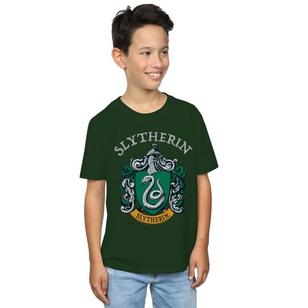Harry Potter Boys Slytherin Crest T-Shirt