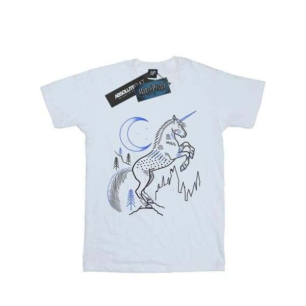 Harry Potter Boys Unicorn Line Art T-Shirt