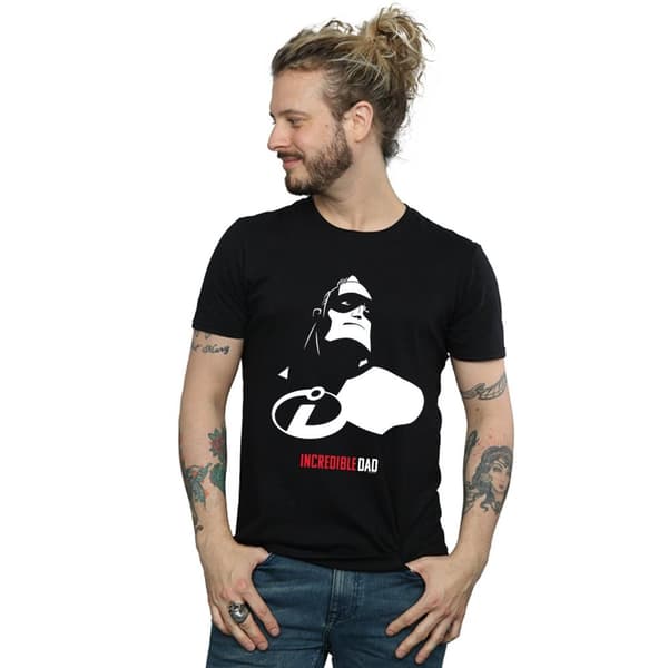 Disney Mens The Incredibles Incredible Dad T-Shirt