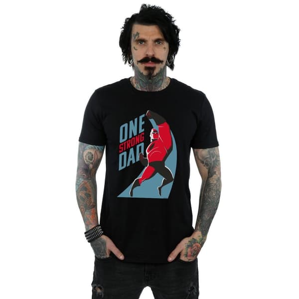 Disney The Incredibles One Strong Dad T-shirt för herrar