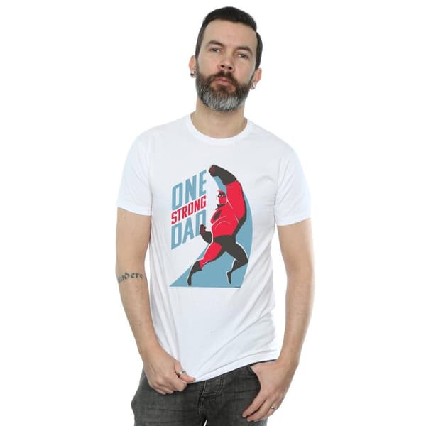 Disney The Incredibles One Strong Dad T-shirt för herrar
