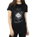 Miniatyrbild 3 av 5: Harry Potter Dam/kvinnor The Marauder´s Map Boyfriend T-shirt i bomull