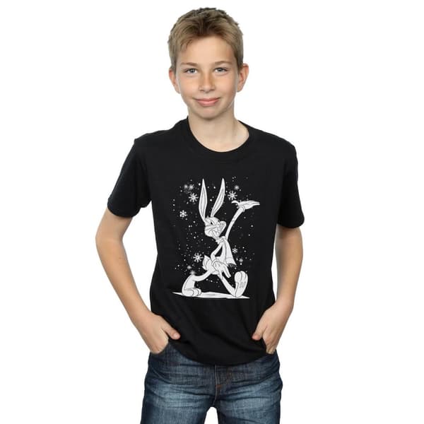Looney Tunes Snurre Sprätt Let It Snow T-shirt för pojkar